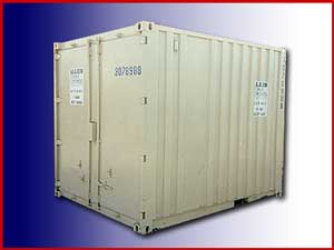 Standard steel rental containers