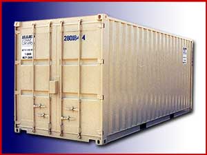 Standard steel rental containers